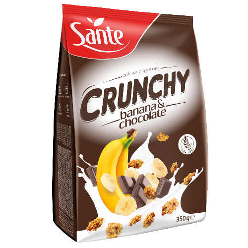 Plátano crujiente con chocolate 350 g